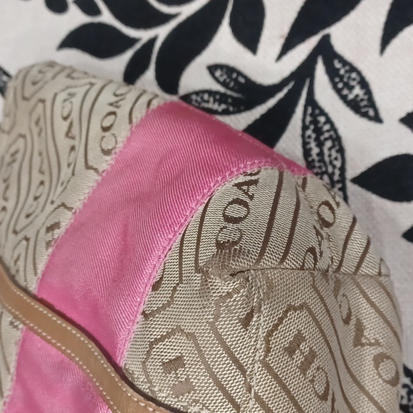 Vintage Coach Lozenge Tote Bag - Picture 5 of 12